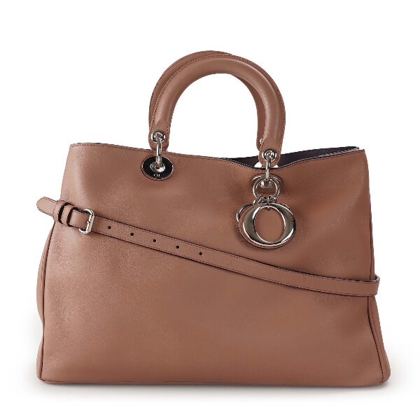 Christian Dior - Rose Smooth Leather Diorissimo Bag